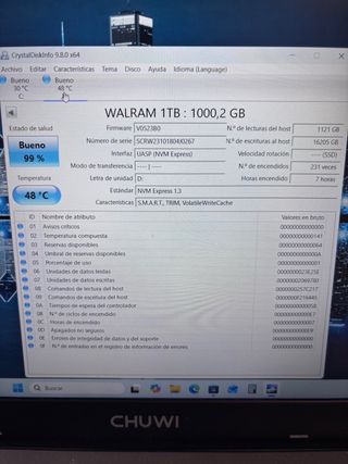 SSD WALRAM 1TB NVMe