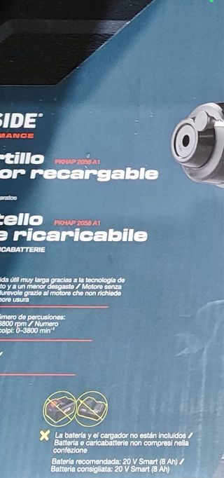 Taladro Parkside Brushless