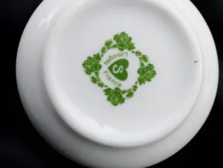 Portagioie Limoges Decorato Orso