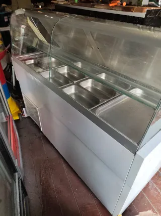 Vitrina refrigerada profesional kebab/pizzería