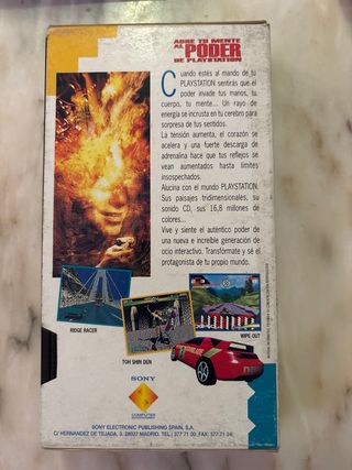 VHS Abre Tu Mente Al Poder De PlayStation