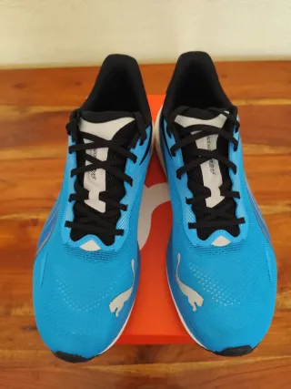 Zapatillas Puma Running Talla 45 Celeste. NITRO 4