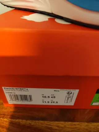 Zapatillas Puma Running Talla 45 Celeste. NITRO 4