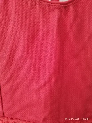 Vestido de flamenca rojo 1 a 2 años