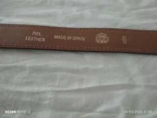 Cinturón KING-BELT verde mujer