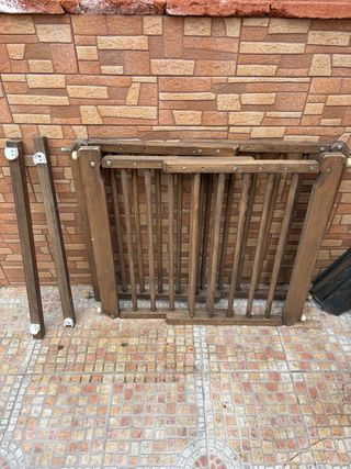 Barandilla de seguridad madera