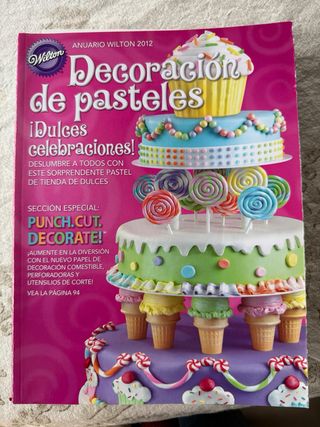 Lote de 6 revistas de pasteleria y reposteria
