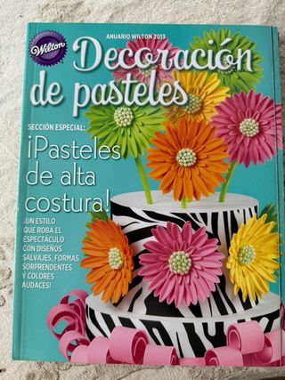 Lote de 6 revistas de pasteleria y reposteria