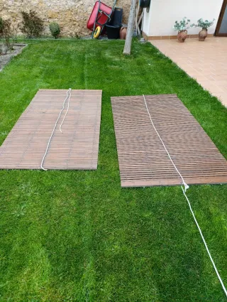 Dos persianas Alicantinas de Madera