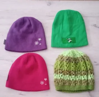 Lote 4 Gorros Invierno Niños