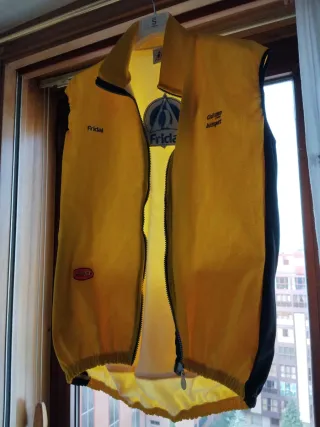 Maillot Ciclista Fridal Amarillo NUEVO