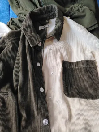 Giubbotti donna beige e verdi