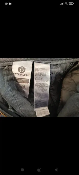 Pantalón chino Levi's negro