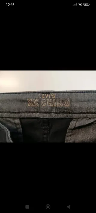 Pantalón chino Levi's negro