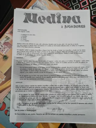 Medina - Juego de mesa Stefan Dorra