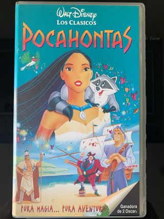 VHS Pocahontas - Walt Disney Los Clásicos