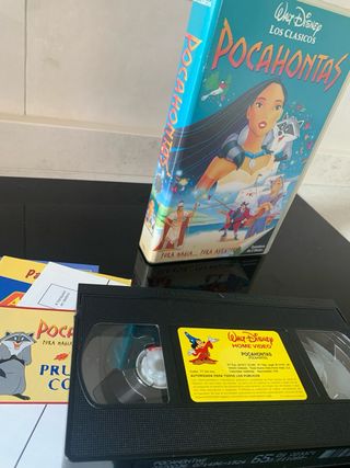 VHS Pocahontas - Walt Disney Los Clásicos