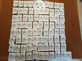 Cromos Selección Española Carrefour 2021.