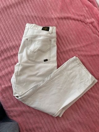 Pantalones White Stars Blue Family