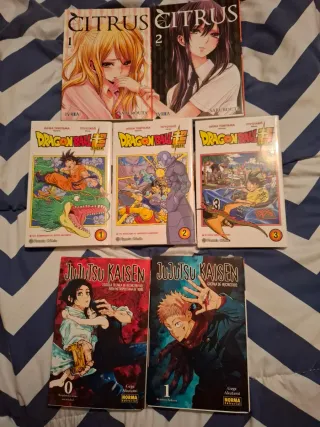 Dragon Ball Super, Citrus y Jujutsu Kaisen mangas