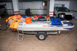 Honda Honwave 3.5m + Tohatsu 9.8hp (4T) Impecable!