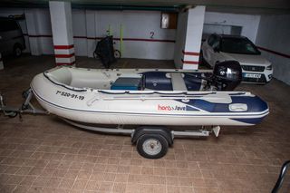 Honda Honwave 3.5m + Tohatsu 9.8hp (4T) Impecable!