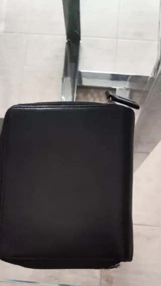 Cartera Calvin Klein Negra Cremallera