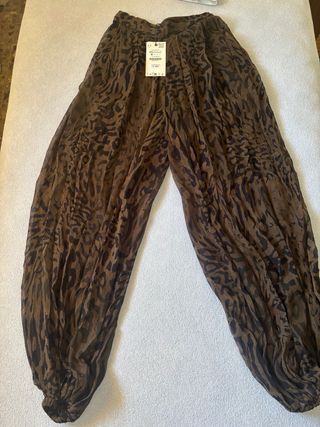 Bombacho estampado leopardo