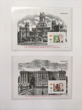 Cartera 150 Aniversario del Sello Español.