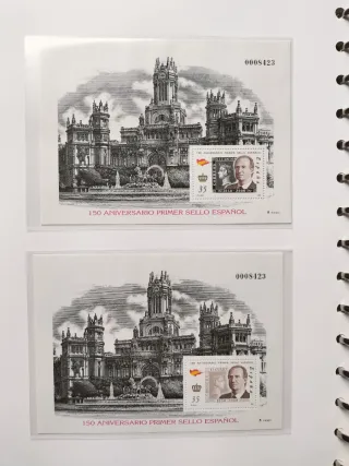 Cartera 150 Aniversario del Sello Español.