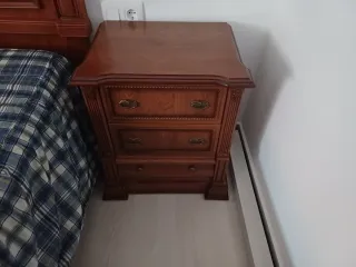 Dormitorio completo madera