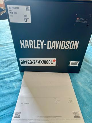 Casco Harley Davidson Integral Gris