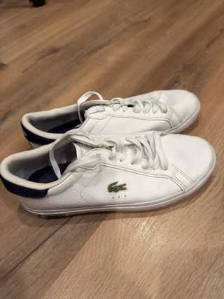 Zapatillas Lacoste Blancas Clásicas