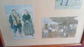 Cuadro de escenas costumbristas
