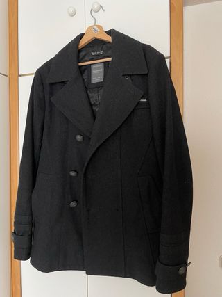 Abrigo paño Pull and Bear Talla L