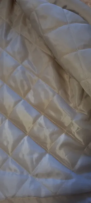 Parka Sfera T.L. Beige Ajustable Cintura