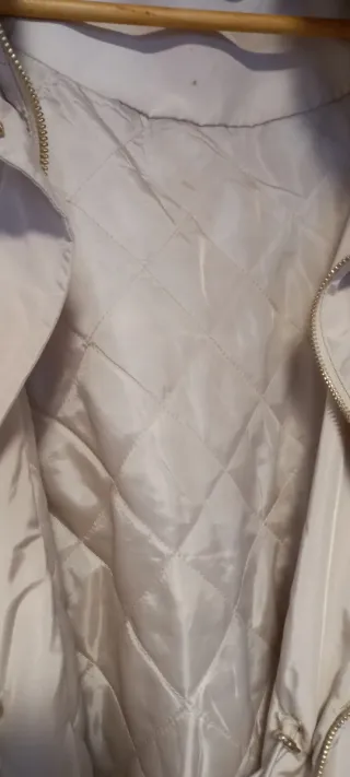 Parka Sfera T.L. Beige Ajustable Cintura