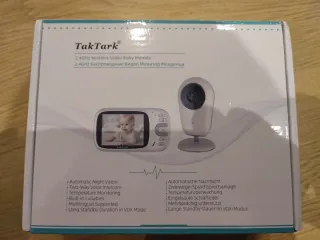 Vigilabebés TakTark 2.4GHz Video Monitor con pinza