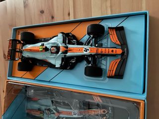 McLaren F1 2021 Lando Norris GP Monaco Gulf 1/18
