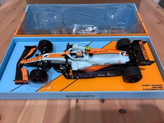 McLaren F1 2021 Lando Norris GP Monaco Gulf 1/18