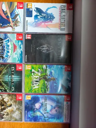 Lote Juegos Nintendo Switch (También por separado)