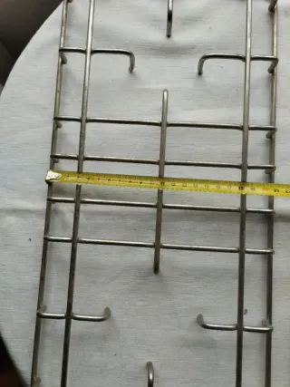 Rejillas Placa Cocina Metal Cromado