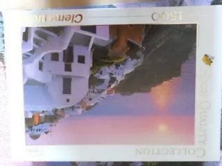 Puzzle 1500 piezas Paisaje Montaña Atardecer