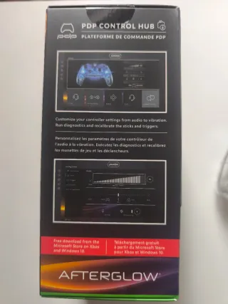 Mando Xbox PDP Afterglow con Cable