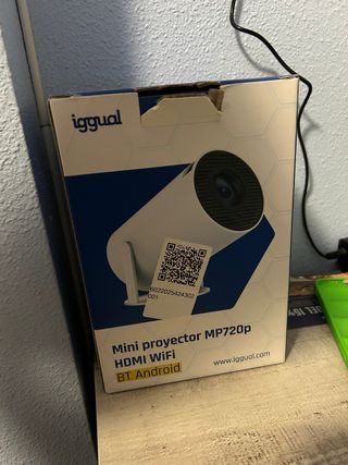 Mini Proyector Iggual MP720p HDMI WiFi BT Android