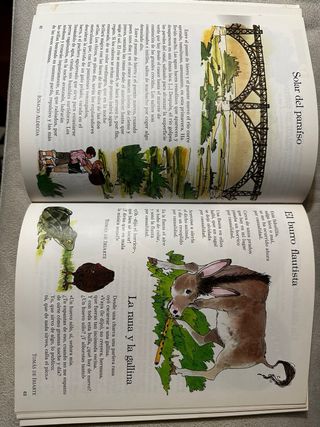 Libro Senda 4 (Ed. Santillana). Años 80.