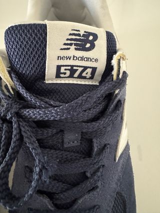 New Balance 574 Uomo Blu/Bianco Originali