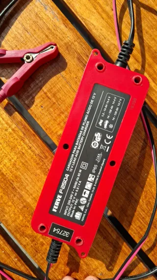 Cargador Batería Coche Ferve F2504