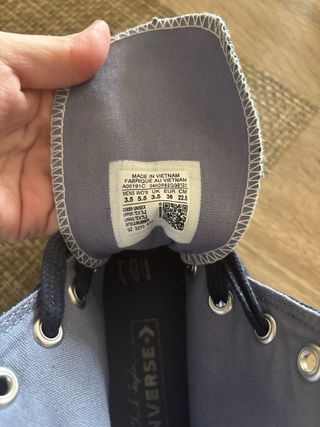 Converse Chuck Taylor Talla 36