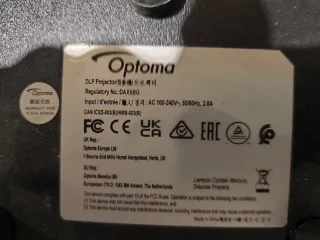 Proyector Optoma Negro